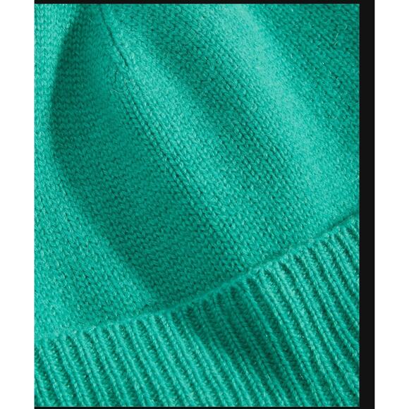 New! Charter club peacock green cashmere beanie. Brand New Charter Club Cashmere Peacock Green Adult One Size  main image 4